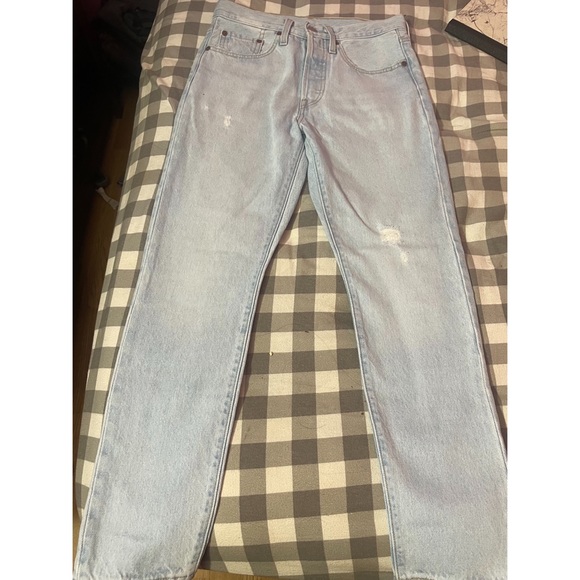 Brand New 501 Levi Skinny Jeans - Picture 2 of 3